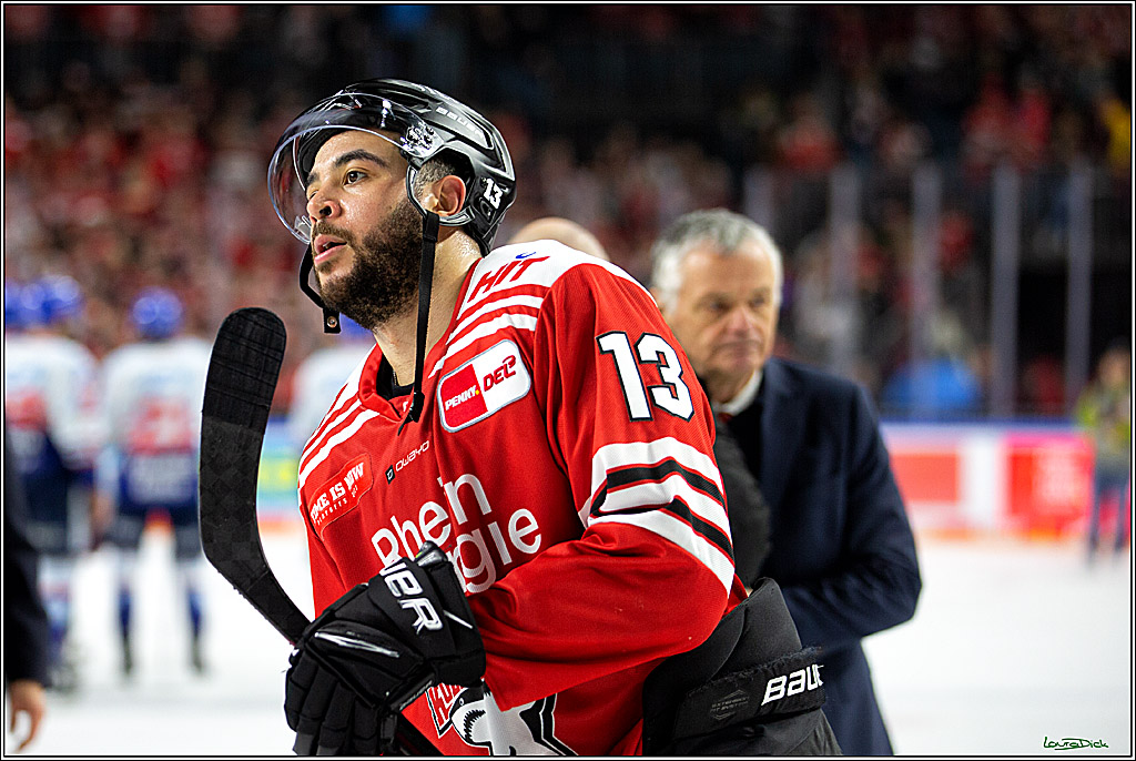 PENNY DEL; Koelner Haie-Adler Mannheim; Koeln, 26.03.2023